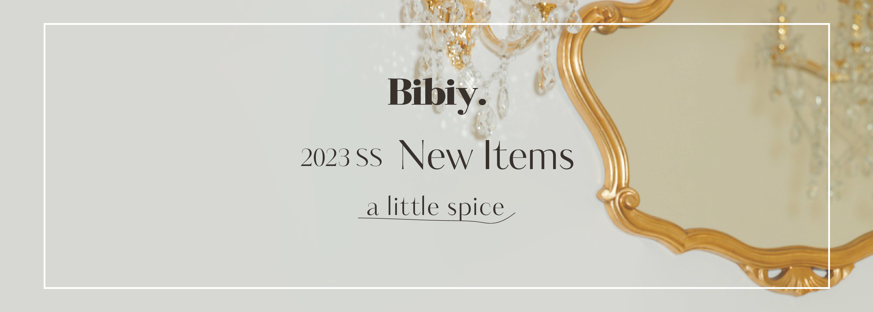 Bibiy. 2023SS New Items a little spice